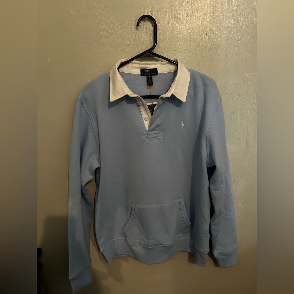 BOYS XL POLO SWEATER// WOMENS S